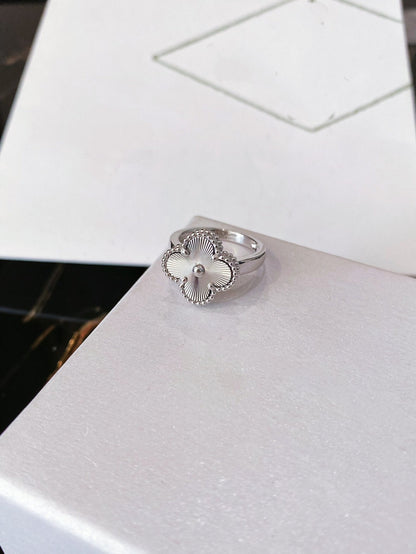 [Amore Jewels]CLOVER SILVER RING