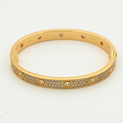 [Amore Jewels]LOVE BRACELET 6.1MM DIAMOND-PAVED 10 BIG DIAMONDS