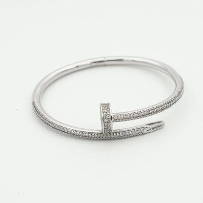 [Amore Jewels]JUSTE BRACELET 3.5MM ALL DIAMONDS