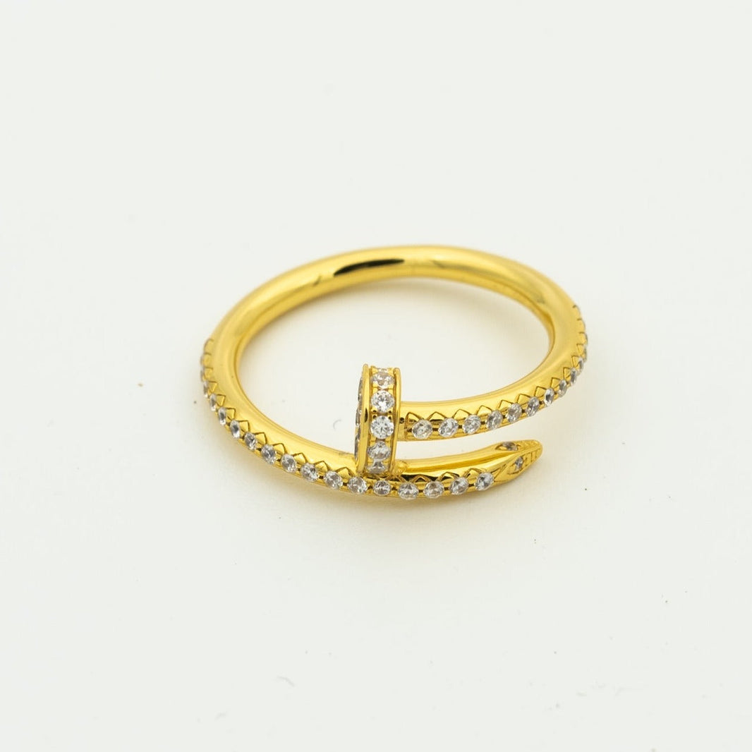 [Amore Jewels]JUSTE RING 1.8MM GOLD DIAMONDS