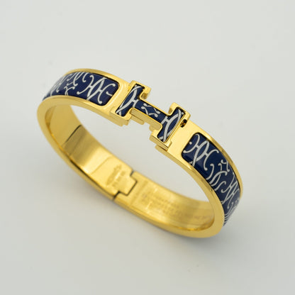 [Amore Jewels]H BRACELET BLACK MULTICOLOR