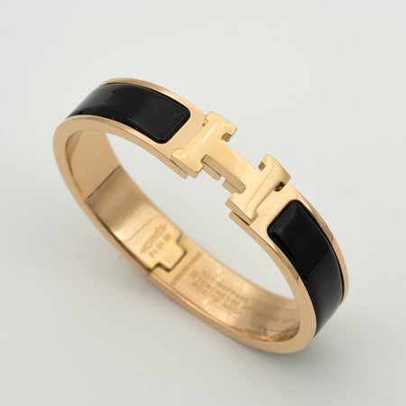 [Amore Jewels]H BLACK BRACELET