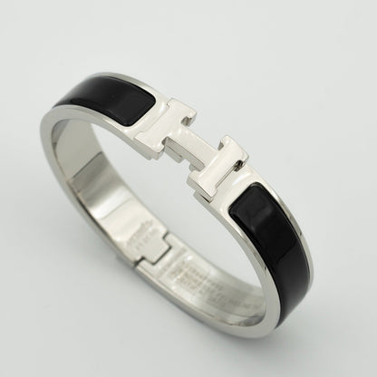[Amore Jewels]H BLACK BRACELET