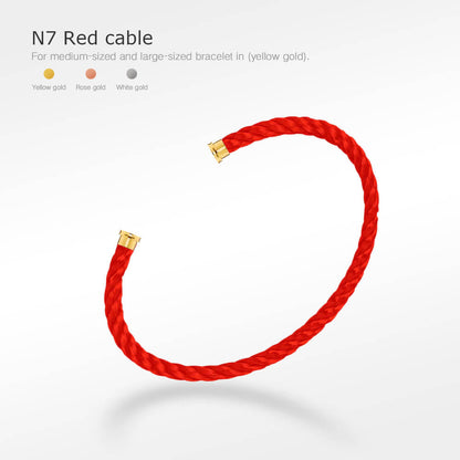 [Amore Jewels]FORCE SERIES BRACELET CABLES 50 CHOICES (DIY SELECTION)