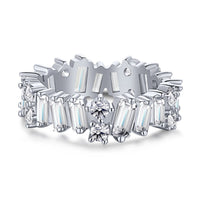 [Amore Jewels]Delicate Multi Shape Tennis Ring