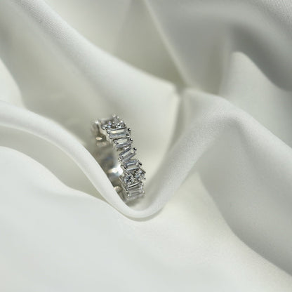 [Amore Jewels]Delicate Multi Shape Tennis Ring