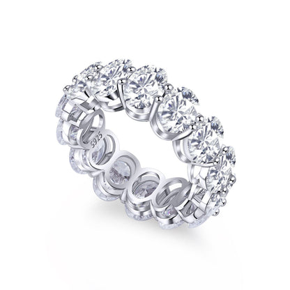 [Amore Jewels]Dainty Elongated Cushion Cut Tennis Ring