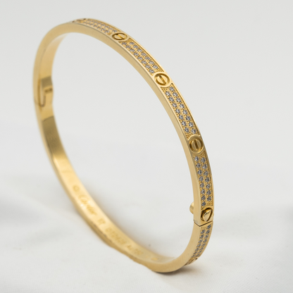 [Amore Jewels]LOVE BRACELET 3.65MM DIAMOND-PAVED