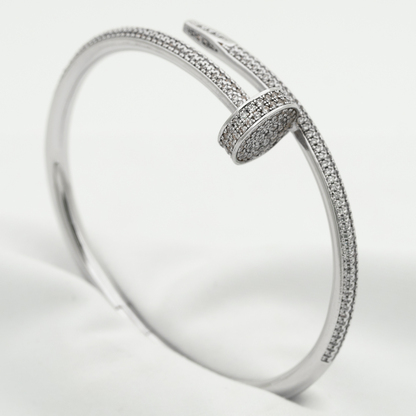 [Amore Jewels]JUSTE BRACELET 3.5MM ALL DIAMONDS