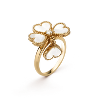 [Amore Jewels]SWEET CLOVER WHITE MOP RING