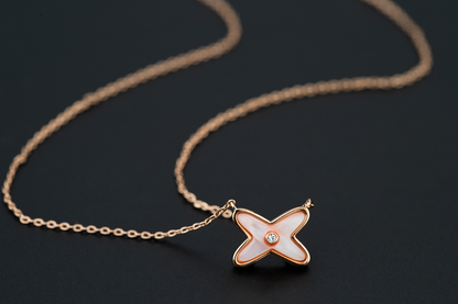 [Amore Jewels]JEUX DE NECKLACE 1 DIAMOND