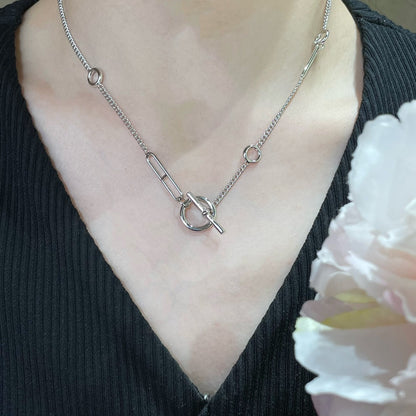 [Amore Jewels]HM STERLING CHAINE D'ANCRE HEART
