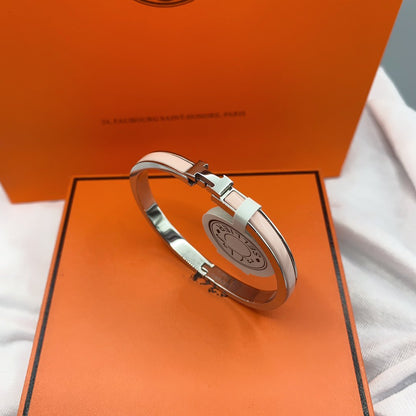 [Amore Jewels]CLASSIC HM CLIC  PINK 8MM ENAMEL BRACELET