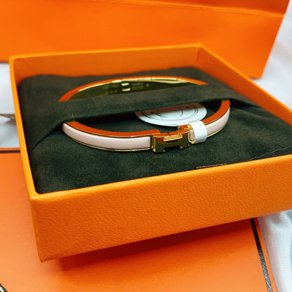 [Amore Jewels]CLASSIC HM CLIC  PINK 8MM ENAMEL BRACELET
