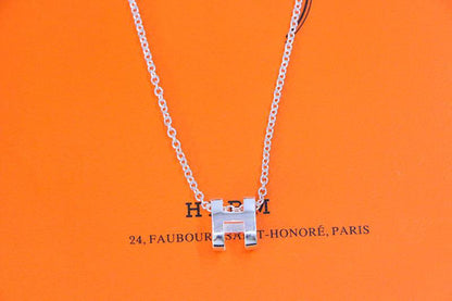 [Amore Jewels]HM NECKLACE H LETTER OVAL SERIES
