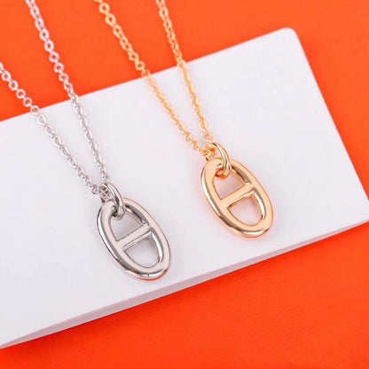 [Amore Jewels]HM PIG NOSE NECKLACE