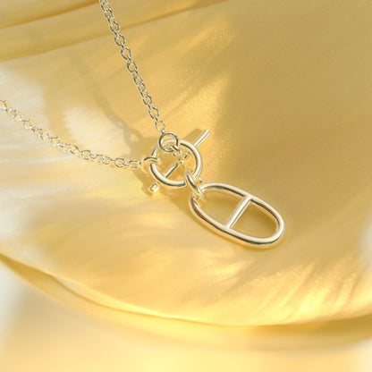 [Amore Jewels]HM CHAINE D'ANCRE PENDANT NECKLACE STERLING SILVER