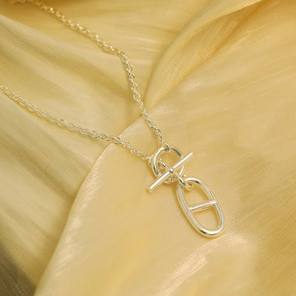 [Amore Jewels]HM CHAINE D'ANCRE PENDANT NECKLACE STERLING SILVER