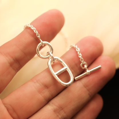 [Amore Jewels]HM CHAINE D'ANCRE PENDANT NECKLACE STERLING SILVER