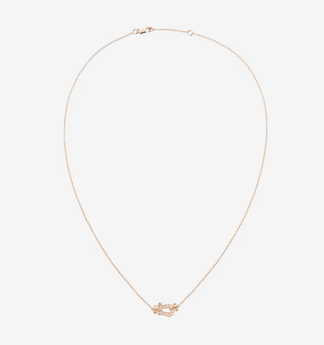 [Amore Jewels]FORCE 10 DIAMOND PINK GOLD NECKLACE MINI MODEL