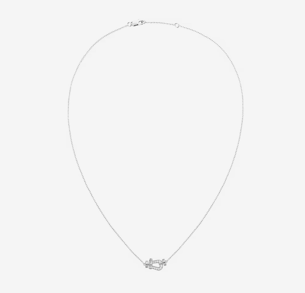 [Amore Jewels]FORCE 10 DIAMOND SILVER NECKLACE MINI MODEL