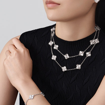 [Amore Jewels]CLOVER 20 MOTIFS DIAMOND SILVER