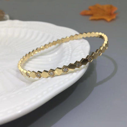 [Amore Jewels]BEE LOVE GOLD DIAMOND BRACELET