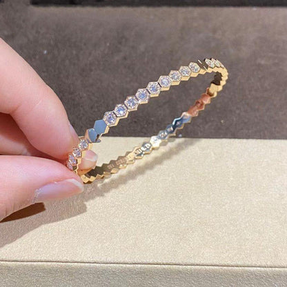 [Amore Jewels]BEE LOVE GOLD BRACELET FULL DIAMOND