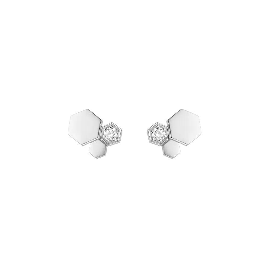 [Amore Jewels]BEE LOVE SILVER DIAMOND EARRINGS