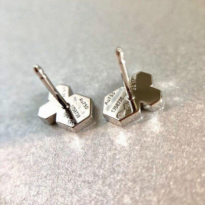 [Amore Jewels]BEE LOVE SILVER DIAMOND EARRINGS