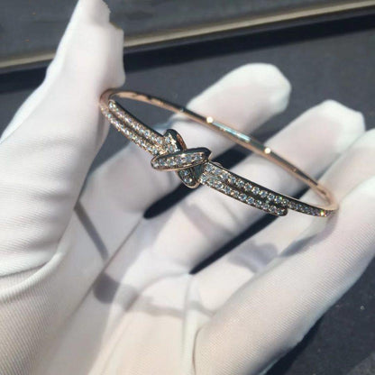 [Amore Jewels]JEUX DE BRACELET DIAMONDS PINK GOLD