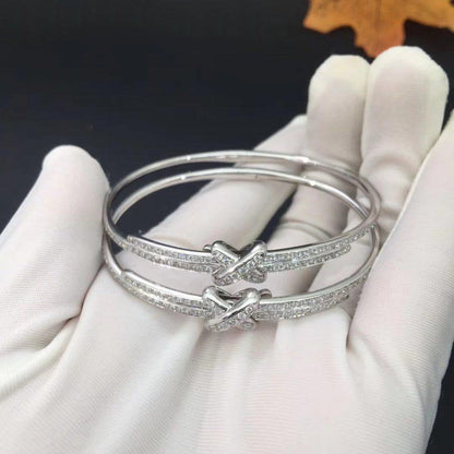 [Amore Jewels]JEUX DE BRACELET DIAMONDS SILVER