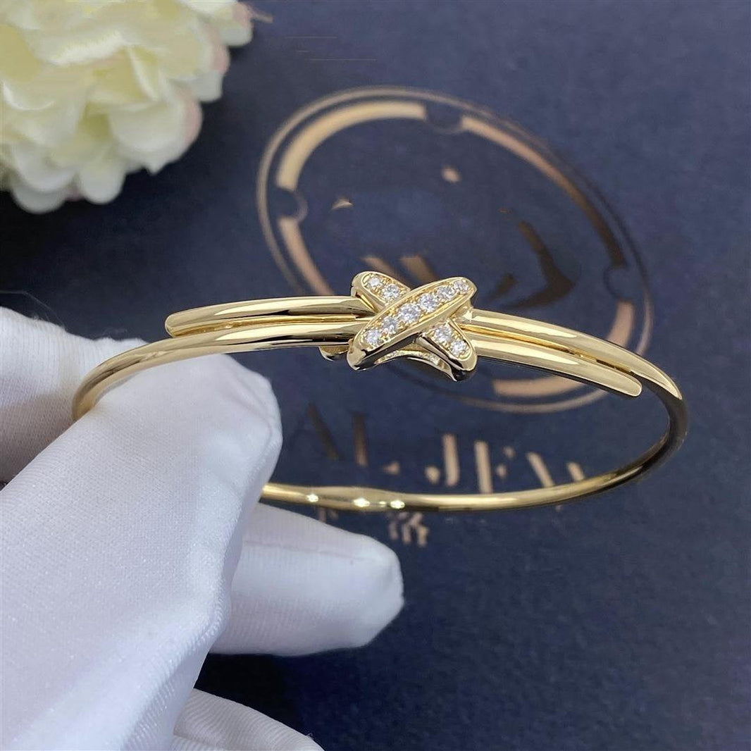 [Amore Jewels]JEUX DE BRACELET GOLD DIAMONDS