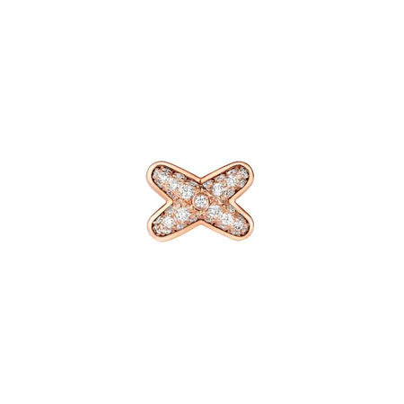 [Amore Jewels]JEUX DE PINK GOLD DIAMOND EARRINGS