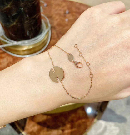 [Amore Jewels]JEUX DE BRACELET MOP PINK GOLD DIAMONDS