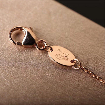 [Amore Jewels]Hollow Design Four-Leaf Clover Flower Shape Ring