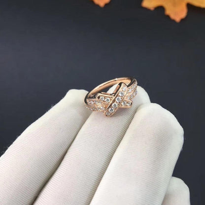 [Amore Jewels]JEUX DE RING PINK GOLD DIAMOND