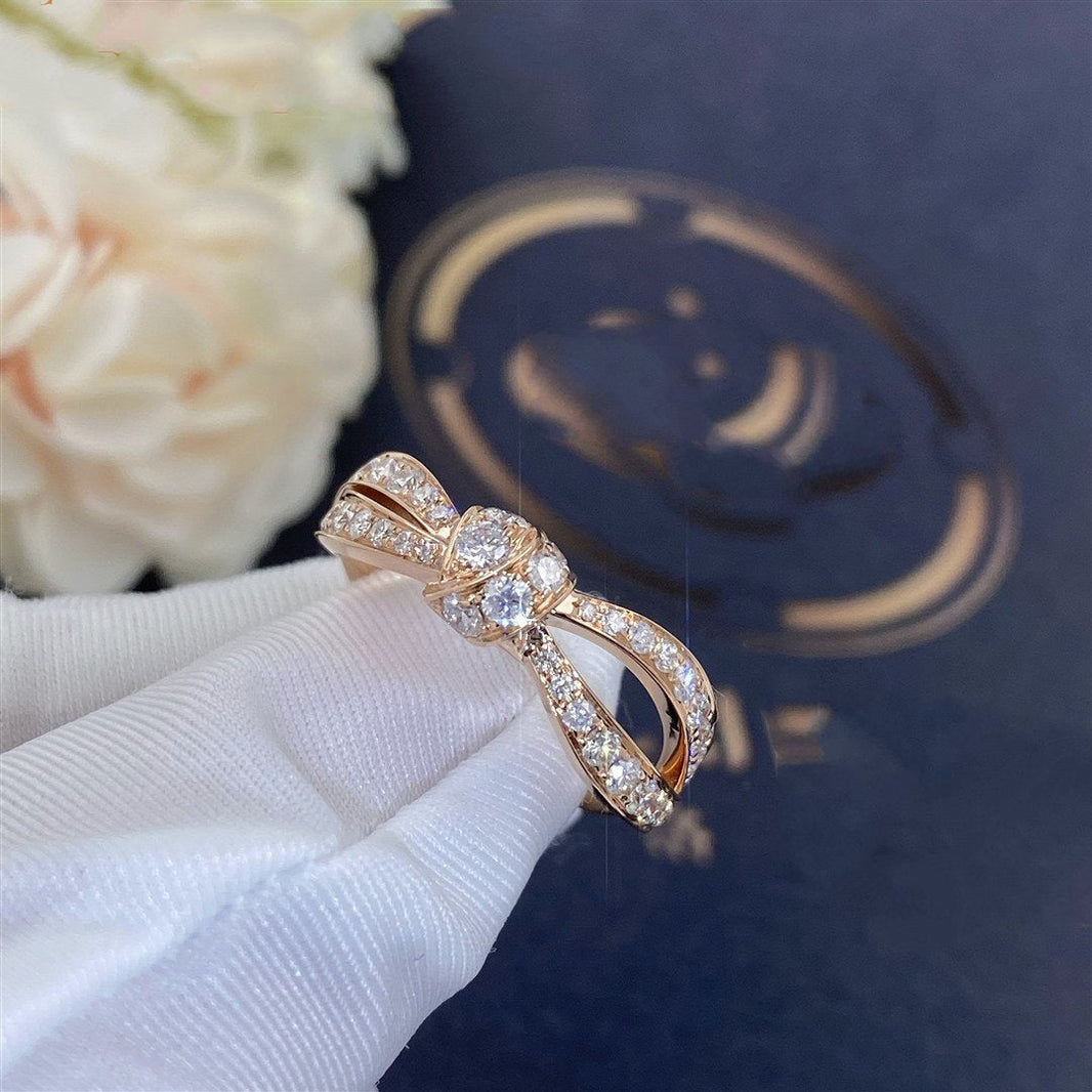[Amore Jewels]LIENS PINK GOLD DIAMOND RING