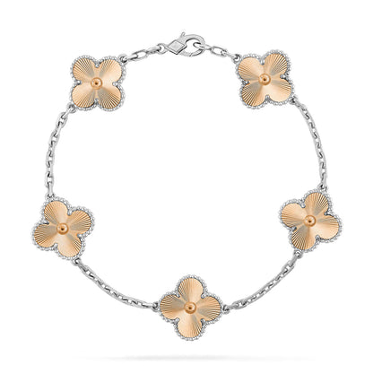 [Amore Jewels] CLOVER 5 MOTIF LASER BRACELET COLLECTION