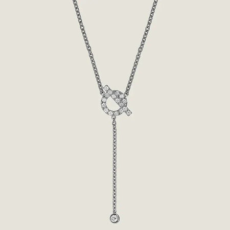 [Amore Jewels]FINESSE SILVER DIAMOND NECKLACE