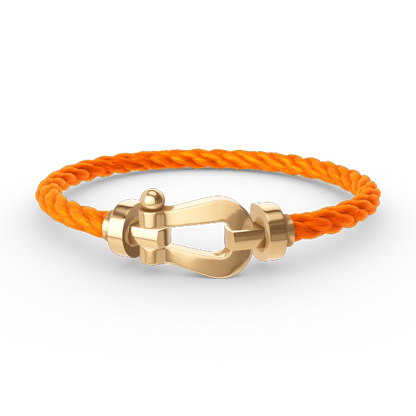 [Amore Jewels]FORCE LARGE HORSESHOE NO DIAMOND BRACELET GOLD
