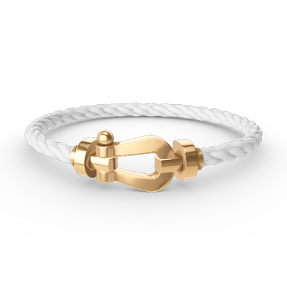 [Amore Jewels]FORCE LARGE HORSESHOE NO DIAMOND BRACELET GOLD