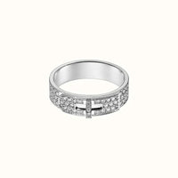 [Amore Jewels]KELLY SILVER DIAMOND RING