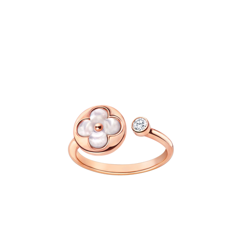[Amore Jewels]SUN 1 DIAMOND PINK MOP RING