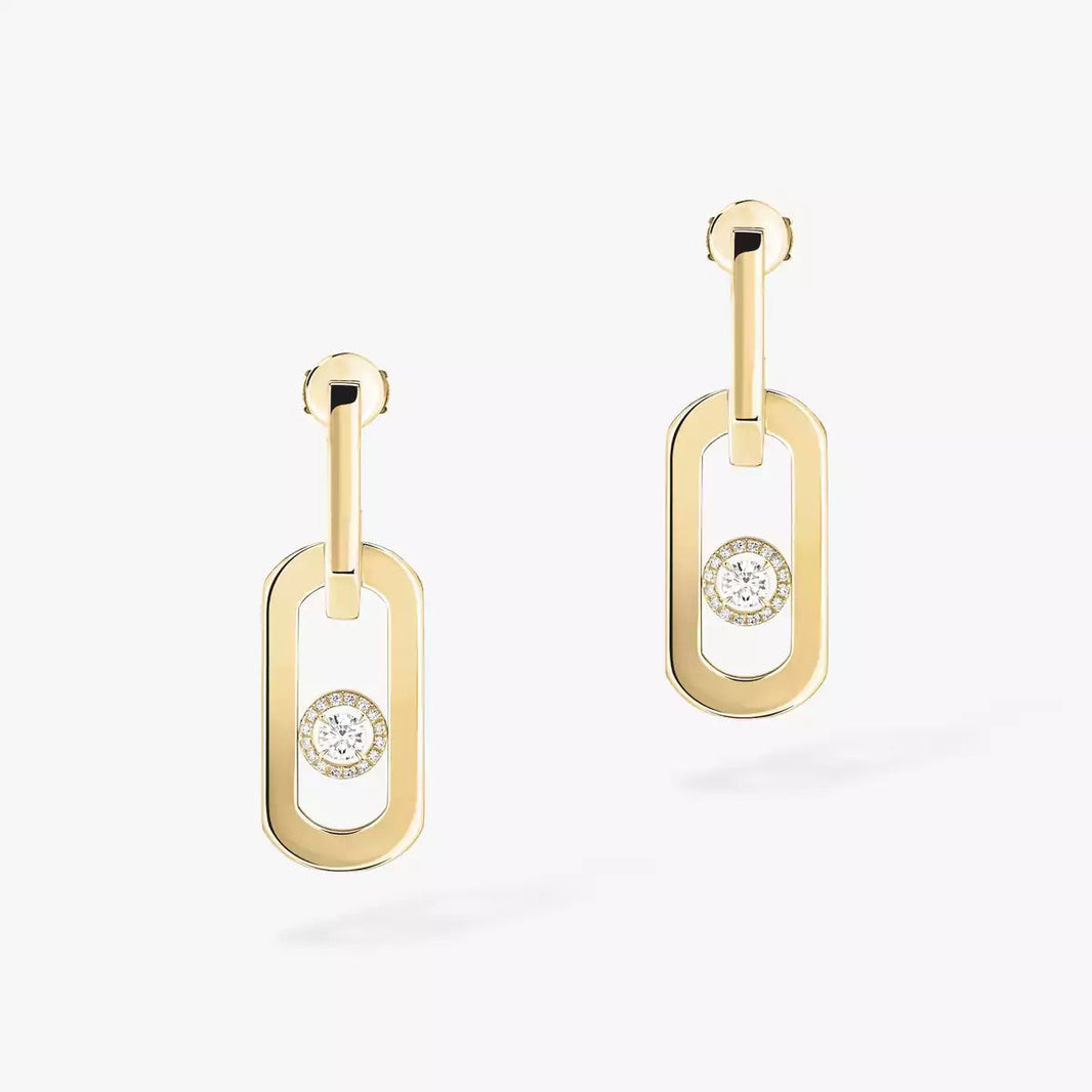 [Amore Jewels]So Move XL Diamond Pendant Earrings