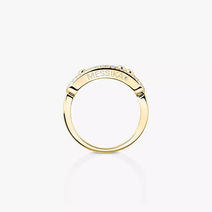 [Amore Jewels] Baby Move Gold Diamond Pave_ Ring