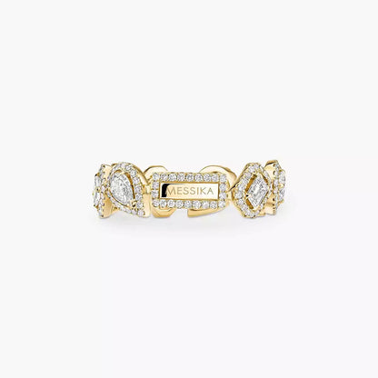 [Amore Jewels] Diamond Wedding Ring My Twin