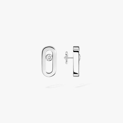 [Amore Jewels]Move Uno Diamond Stud Earrings