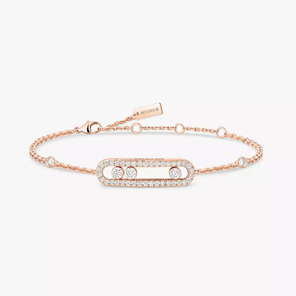 [Amore Jewels]Pavé Baby Move Diamond Bracelet