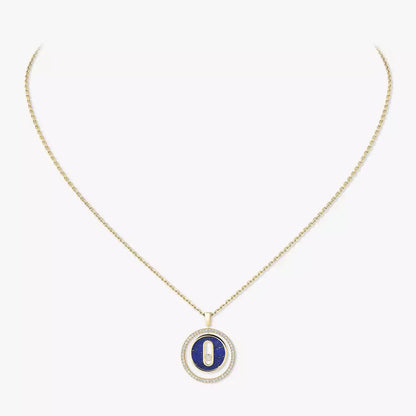 [Amore Jewels]Lucky Move Diamond Necklace in Rose Gold and White Mother-of-Pearl